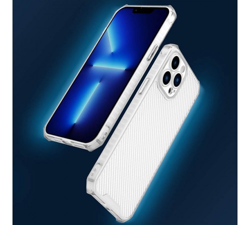 Чохол TPU Ease Carbon color series для Apple iPhone 12 Pro Max (6.7") Матовий / Прозорий Чохол TPU Ease Carbon color series для Apple iPhone 12 Pro Max (6.7") Матовий / Прозорий