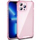 Чохол TPU Ease Carbon color series для Apple iPhone 12 Pro Max (6.7") Рожевий / Прозорий
