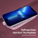 Чохол TPU Ease Carbon color series для Apple iPhone 12 Pro Max (6.7") Рожевий / Прозорий