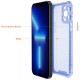 Чохол TPU Ease Carbon color series для Apple iPhone 12 Pro Max (6.7") Синій / Прозорий
