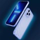 Чохол TPU Ease Carbon color series для Apple iPhone 12 Pro Max (6.7") Синій / Прозорий