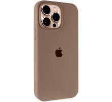 Чохол Silicone Case Full Protective (AA) для Apple iPhone 14 Pro (6.1") Коричневий / Brown