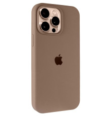 Чохол Silicone Case Full Protective (AA) для Apple iPhone 14 Pro (6.1") Коричневий / Brown