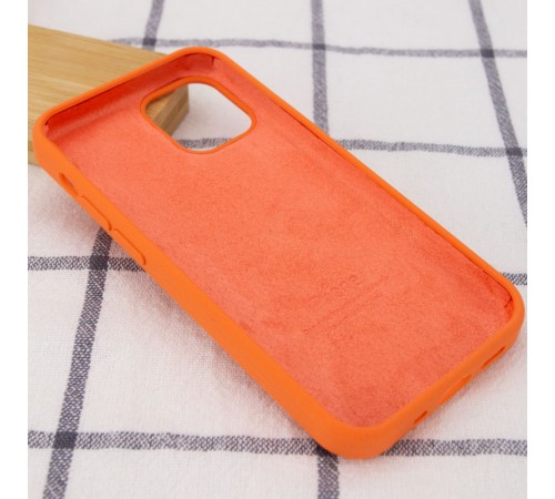 Чохол Silicone Case Full Protective (AA) для Apple iPhone 14 Pro (6.1") Помаранчевий / Apricot Чохол Silicone Case Full Protective (AA) для Apple iPhone 14 Pro (6.1") Помаранчевий / Apricot