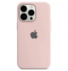 Чохол Silicone Case Full Protective (AA) для Apple iPhone 14 Pro (6.1") Рожевий / Chalk Pink