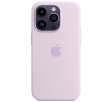 Чохол Silicone Case Full Protective (AA) для Apple iPhone 14 Pro (6.1") Бузковий / Lilac
