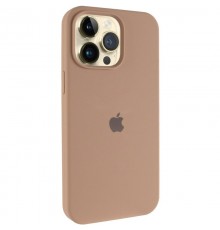 Чохол Silicone Case Full Protective (AA) для Apple iPhone 14 Pro Max (6.7") Бежевий / Desert Gold