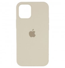Чохол Silicone Case Full Protective (AA) для Apple iPhone 14 Pro Max (6.7") Бежевий / Antigue White