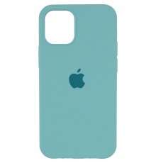 Чохол Silicone Case Full Protective (AA) для Apple iPhone 14 Pro Max (6.7") Бірюзовий / Marine Green