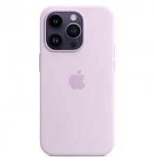 Чохол Silicone Case Full Protective (AA) для Apple iPhone 14 Pro Max (6.7") Бузковий / Lilac