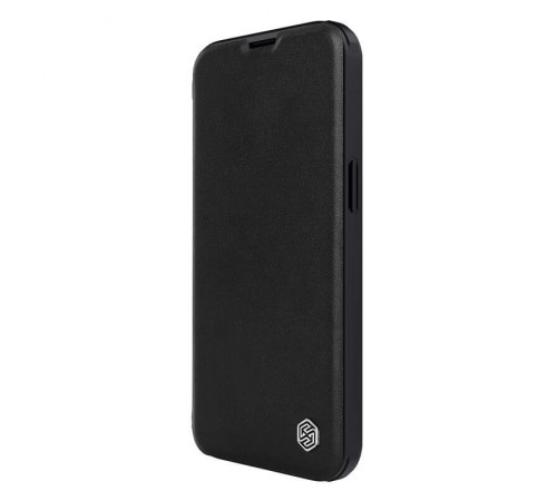 Шкіряний чохол-книжка Nillkin Qin Pro Plain Camshield для Apple iPhone 14 Plus (6.7") Чорний Шкіряний чохол-книжка Nillkin Qin Pro Plain Camshield для Apple iPhone 14 Plus (6.7") Чорний