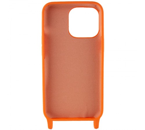 Чохол TPU two straps California для Apple iPhone 13 Pro Max (6.7") Помаранчевий Чохол TPU two straps California для Apple iPhone 13 Pro Max (6.7") Помаранчевий