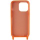 Чохол TPU two straps California для Apple iPhone 13 Pro Max (6.7") Помаранчевий