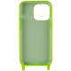 Чохол TPU two straps California для Apple iPhone 13 Pro Max (6.7") Салатовий