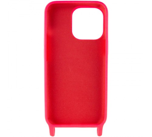 Чохол TPU two straps California для Apple iPhone 13 Pro Max (6.7") Рожевий Чохол TPU two straps California для Apple iPhone 13 Pro Max (6.7") Рожевий
