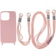Чохол TPU two straps California для Apple iPhone 11 (6.1") Рожевий / Pink Sand