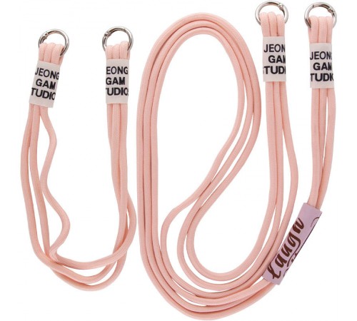 Чохол TPU two straps California для Apple iPhone 11 (6.1") Рожевий / Pink Sand Чохол TPU two straps California для Apple iPhone 11 (6.1") Рожевий / Pink Sand