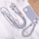 Чохол TPU two straps California для Apple iPhone 11 (6.1") Сірий / Stone