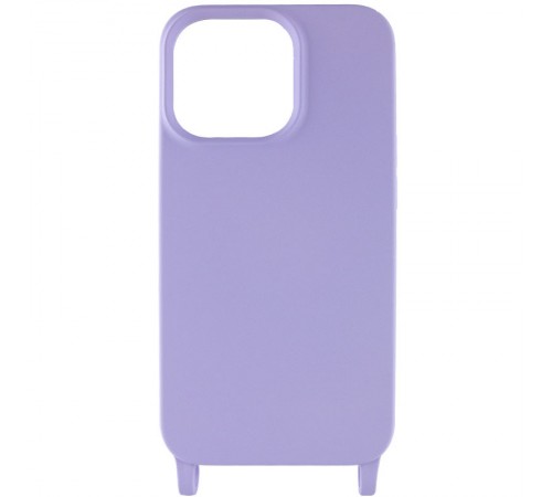 Чохол TPU two straps California для Apple iPhone 11 (6.1") Бузковий Чохол TPU two straps California для Apple iPhone 11 (6.1") Бузковий