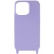 Чохол TPU two straps California для Apple iPhone 11 (6.1") Бузковий