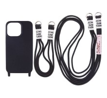 Чохол TPU two straps California для Apple iPhone 11 (6.1") Чорний