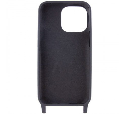 Чохол TPU two straps California для Apple iPhone 11 (6.1") Чорний Чохол TPU two straps California для Apple iPhone 11 (6.1") Чорний