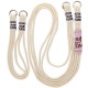Чохол TPU two straps California для Apple iPhone 11 (6.1") Бежевий / Antique White