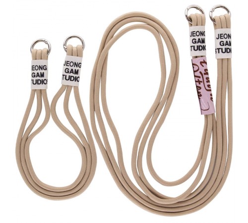Чохол TPU two straps California для Apple iPhone 11 (6.1") Бежевий / Beige Чохол TPU two straps California для Apple iPhone 11 (6.1") Бежевий / Beige