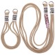 Чохол TPU two straps California для Apple iPhone 11 (6.1") Бежевий / Beige