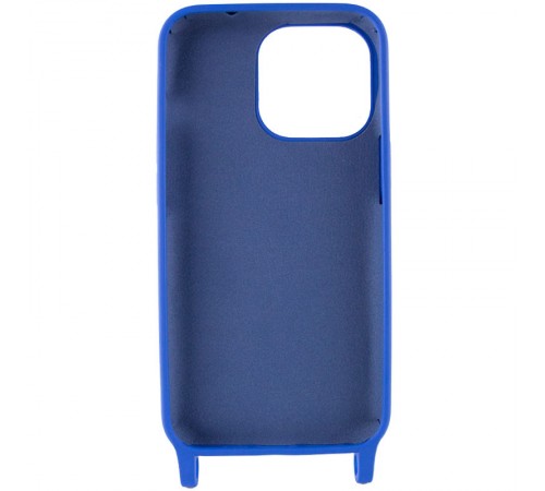 Чохол TPU two straps California для Apple iPhone 11 Pro (5.8") Синій / Iris Чохол TPU two straps California для Apple iPhone 11 Pro (5.8") Синій / Iris