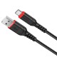 Дата кабель Hoco X59 Victory USB to Type-C (1m) Чорний