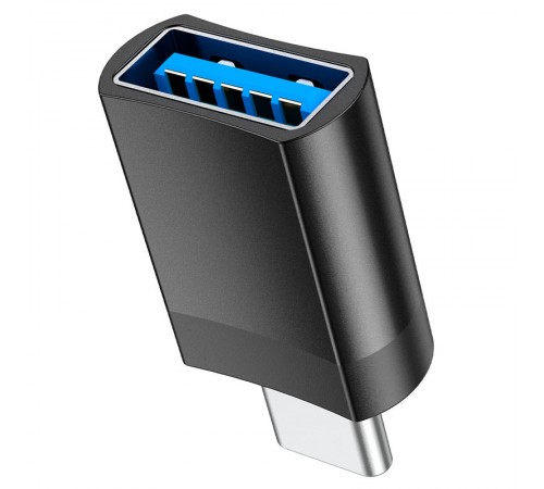 Перехідник Hoco UA17 Type-C Male to USB Female USB3.0 Чорний Перехідник Hoco UA17 Type-C Male to USB Female USB3.0 Чорний
