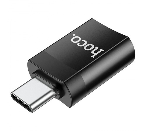 Перехідник Hoco UA17 Type-C Male to USB Female USB3.0 Чорний Перехідник Hoco UA17 Type-C Male to USB Female USB3.0 Чорний