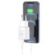 МЗП Hoco C88A Star round 2.4A (2USB-A) + кабель USB to Lightning Білий