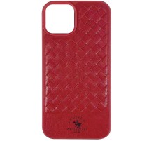 Шкіряний чохол Polo Santa Barbara для Apple iPhone 13 (6.1") Red