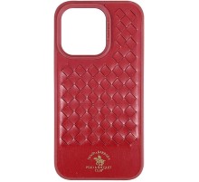 Шкіряний чохол Polo Santa Barbara для Apple iPhone 14 Pro Max (6.7") Red