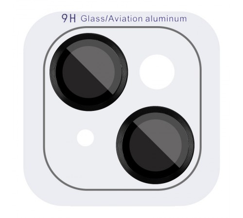 Захисне скло Metal Classic на камеру (у упак.) для Apple iPhone 14 (6.1") / 14 Plus (6.7") Чорний / Midnight Захисне скло Metal Classic на камеру (у упак.) для Apple iPhone 14 (6.1") / 14 Plus (6.7") Чорний / Midnight