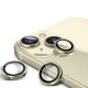 Захисне скло Metal Classic на камеру (у упак.) для Apple iPhone 14 (6.1") / 14 Plus (6.7") Золотий / Gold