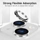 Захисне скло Metal Classic на камеру (у упак.) для Apple iPhone 14 (6.1") / 14 Plus (6.7") Срібний / Silver
