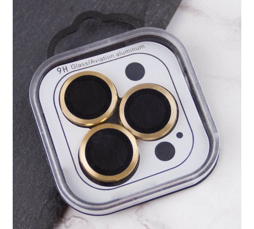 Захисне скло Metal Classic на камеру (у упак.) для Apple iPhone 14 Pro (6.1") / 14 Pro Max (6.7") Золотий / Gold Захисне скло Metal Classic на камеру (у упак.) для Apple iPhone 14 Pro (6.1") / 14 Pro Max (6.7") Золотий / Gold