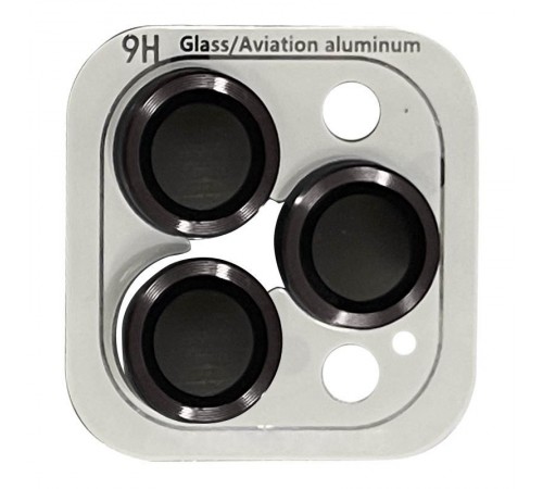 Захисне скло Metal Classic на камеру (у упак.) для Apple iPhone 14 Pro (6.1") / 14 Pro Max (6.7") Темно-Сірий / Space Black Захисне скло Metal Classic на камеру (у упак.) для Apple iPhone 14 Pro (6.1") / 14 Pro Max (6.7") Темно-Сірий / Space Black