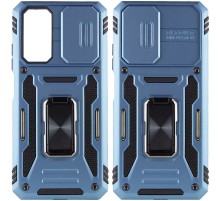 Ударостійкий чохол Camshield Army Ring для Xiaomi Redmi 10 Блакитний / Light Blue