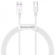 Дата кабель Baseus Superior Series Fast Charging USB to Type-C PD 66W (1m) (CATYS) Білий