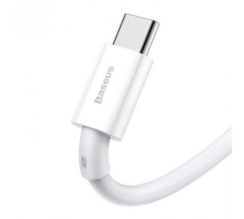 Дата кабель Baseus Superior Series Fast Charging USB to Type-C PD 66W (1m) (CATYS) Білий Дата кабель Baseus Superior Series Fast Charging USB to Type-C PD 66W (1m) (CATYS) Білий