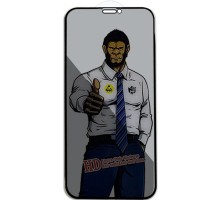 Захисне скло Privacy 5D Anti-Static (тех.пак) для Apple iPhone 11 / XR (6.1") Чорний