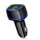 АЗП Borofone BZ14A Mercury PD20W+QC3.0 3A (1USB-A/1C) + кабель Type-C to Lightning Чорний