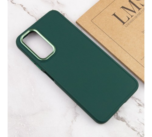 TPU чохол Bonbon Metal Style для Xiaomi Redmi Note 11 Pro 4G/5G / 12 Pro 4G Зелений / Army green TPU чохол Bonbon Metal Style для Xiaomi Redmi Note 11 Pro 4G/5G / 12 Pro 4G Зелений / Army green