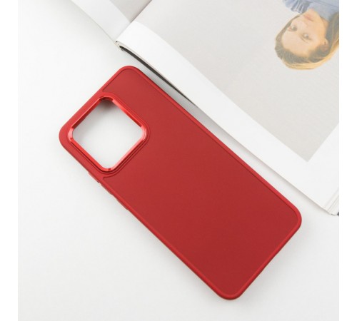 TPU чохол Bonbon Metal Style для Xiaomi Redmi 10C Червоний / Red