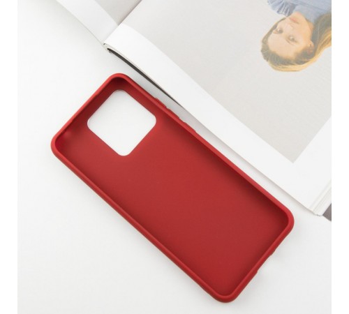 TPU чохол Bonbon Metal Style для Xiaomi Redmi 10C Червоний / Red