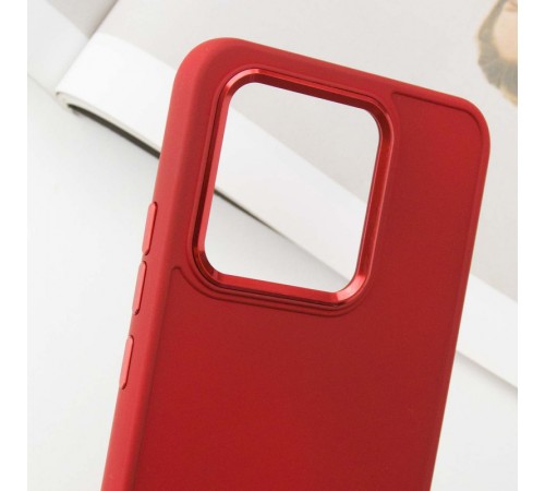 TPU чохол Bonbon Metal Style для Xiaomi Redmi 10C Червоний / Red